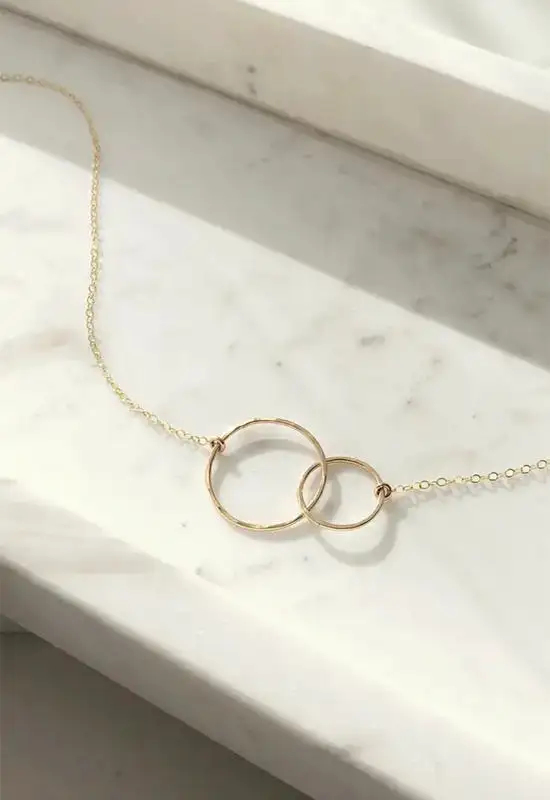 14 Unity Necklace - 14K Gold