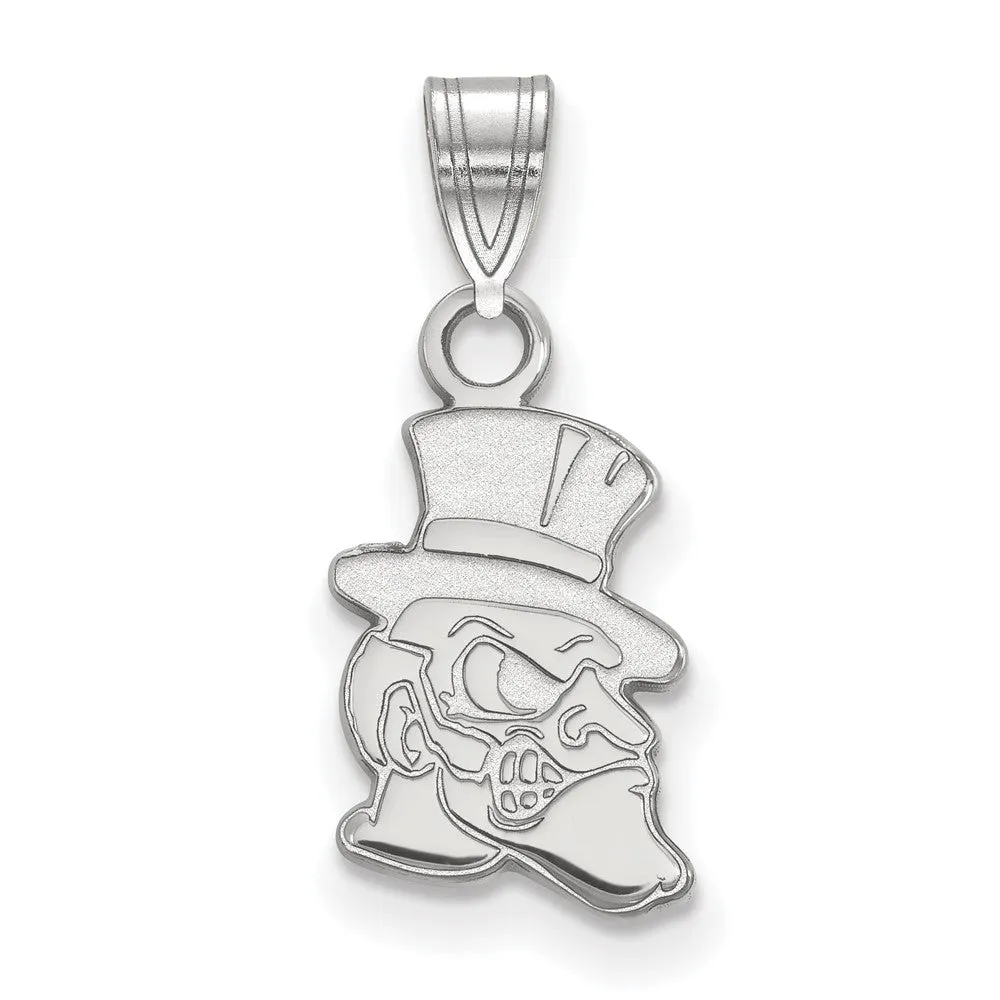 14k White Gold Wake Forest U. Small Mascot Pendant