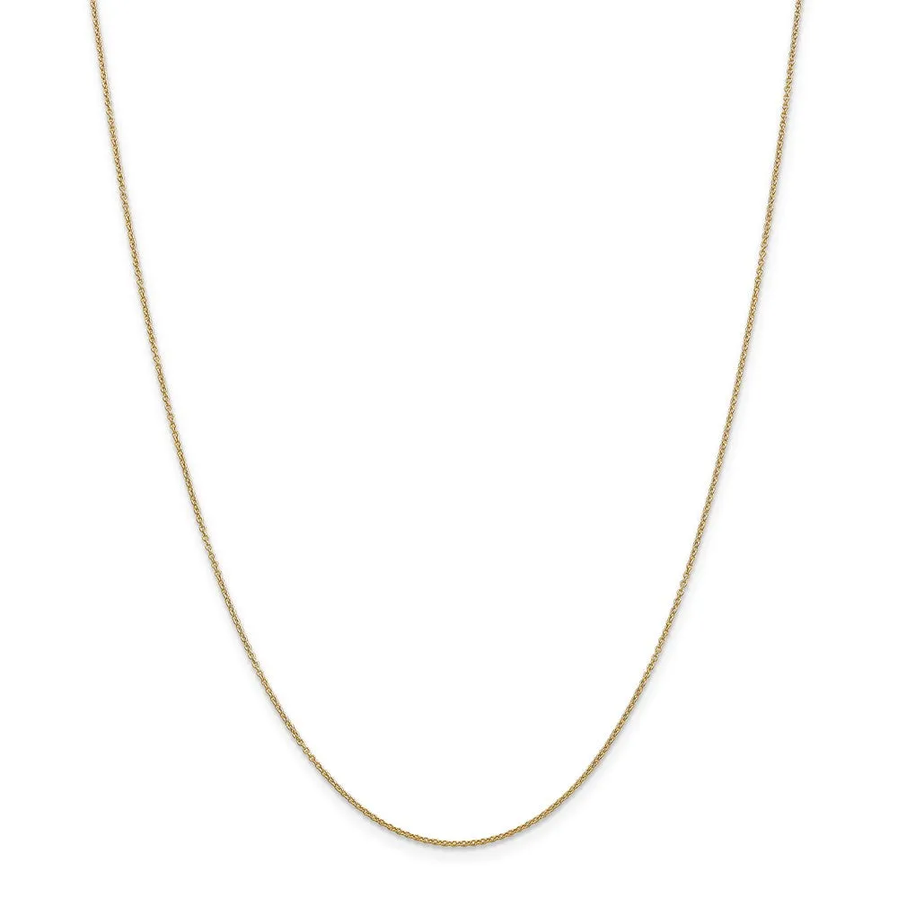 14k Yellow Gold, Alumni Small Elongated Number 23 Necklace