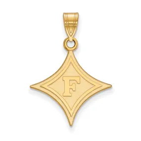 14k Yellow Gold Furman U Large Rhombus Pendant