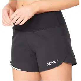 2XU Aero 4 Inch Womens Running Shorts - Black