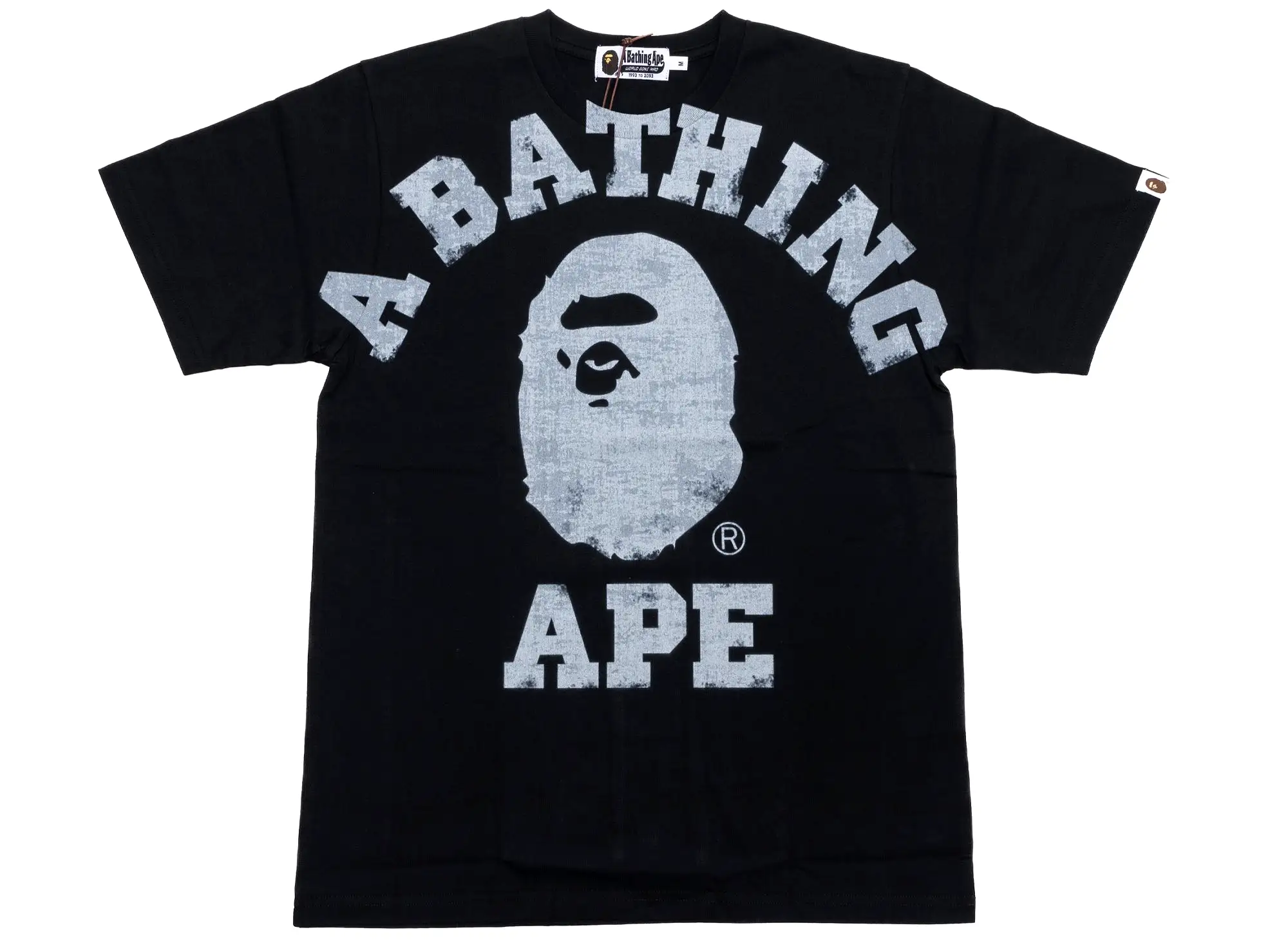 A Bathing Ape Overprinted College Tee