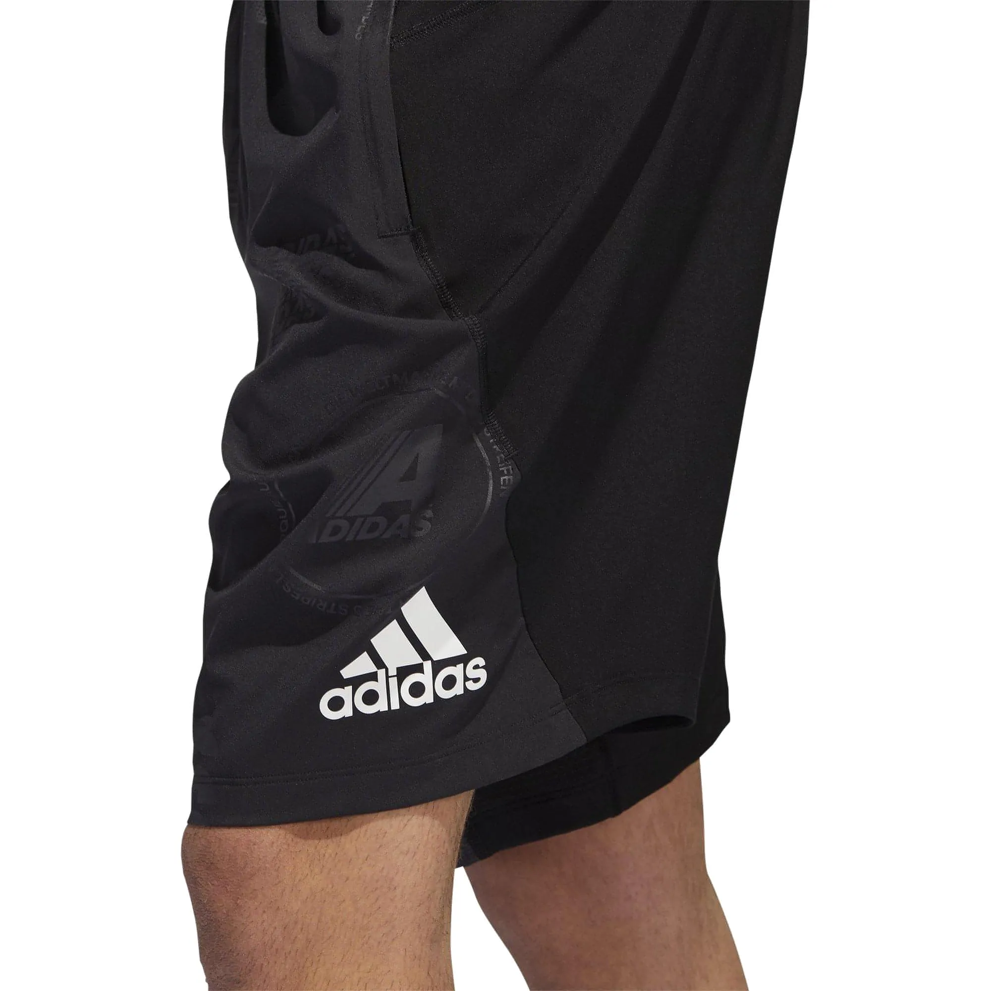 adidas 4KRFT Daily Press 20 Inch Mens Training Shorts - Black