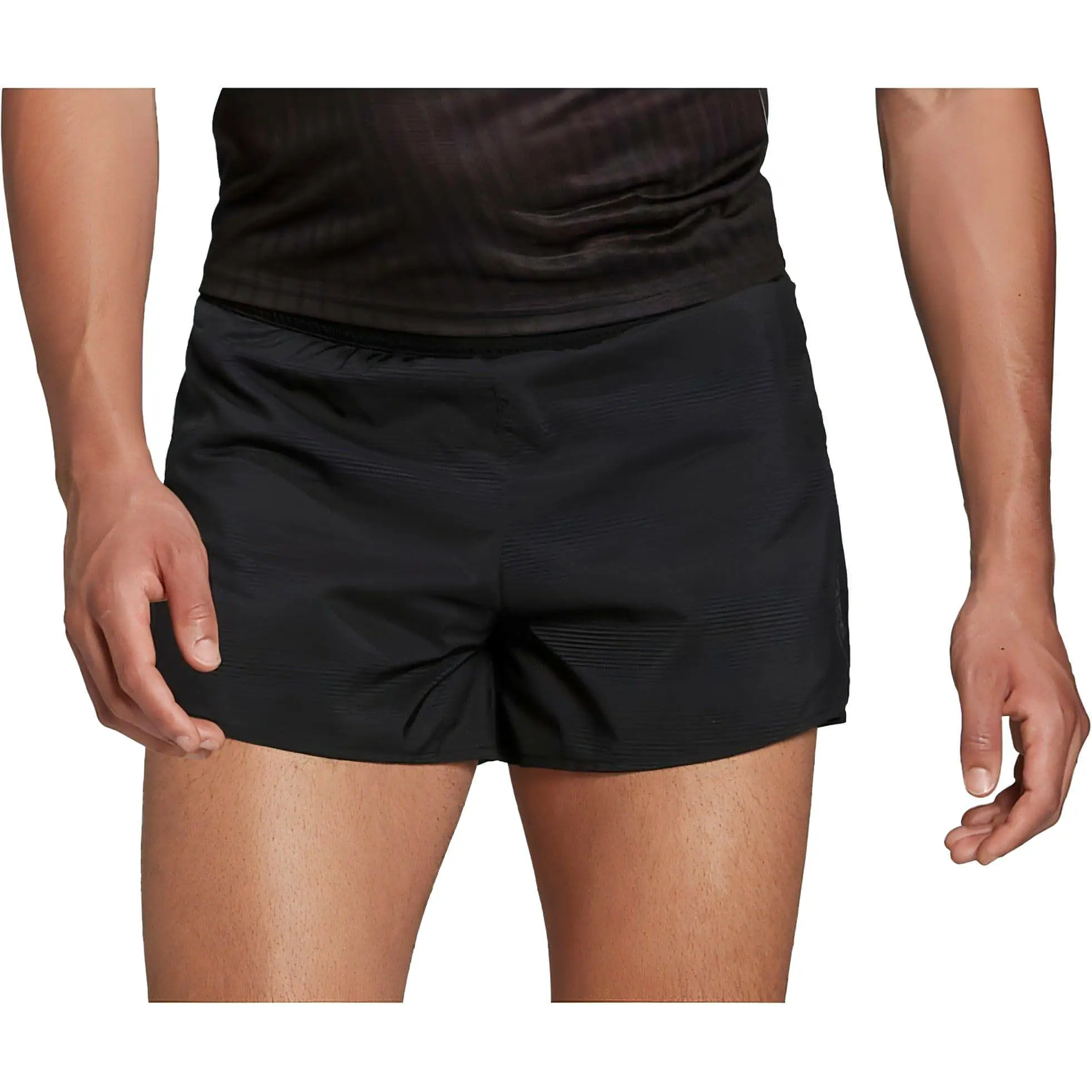 adidas Adizero Split Mens Running Shorts - Black