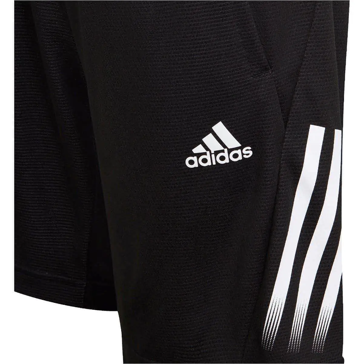 adidas AeroReady Junior Running Shorts - Black