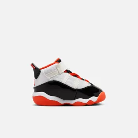 Air Jordan Kids' 6 Rings Team Orange (TD)