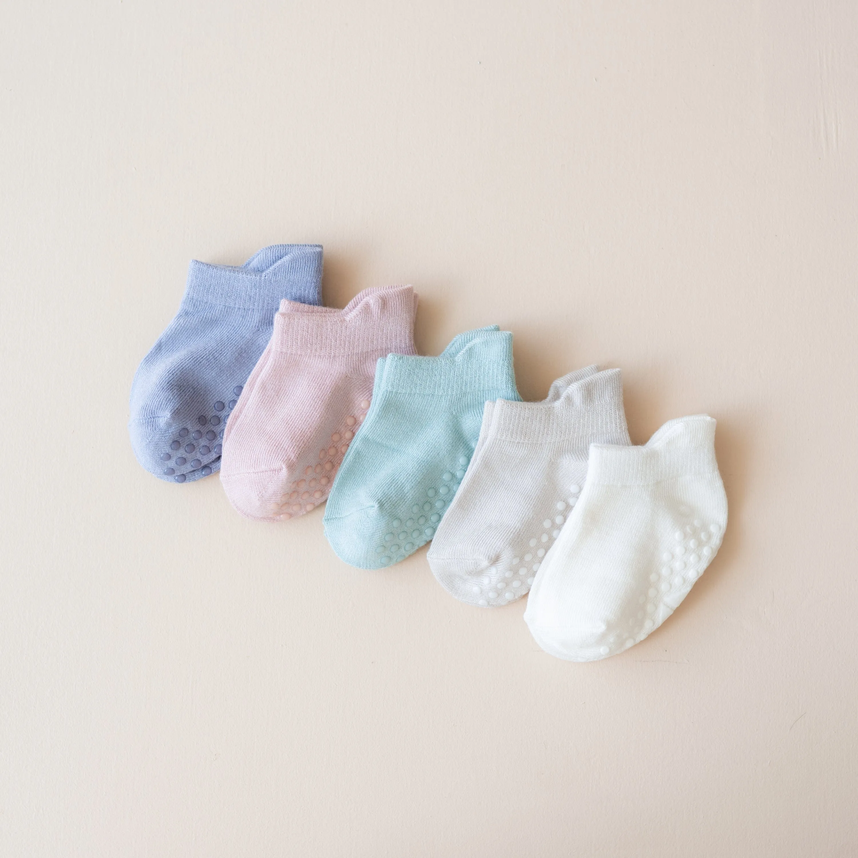 Ankle Socks Combo 5-Pack in Pastel