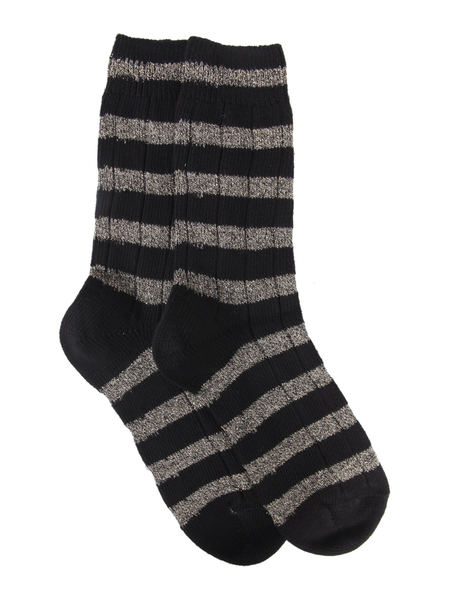 ANT45    DUBLIN COTTON SOCKS WITH LUREX STRIPES