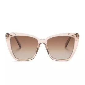 Becky IV Vintage Crystal + Brown Gradient Sunglasses