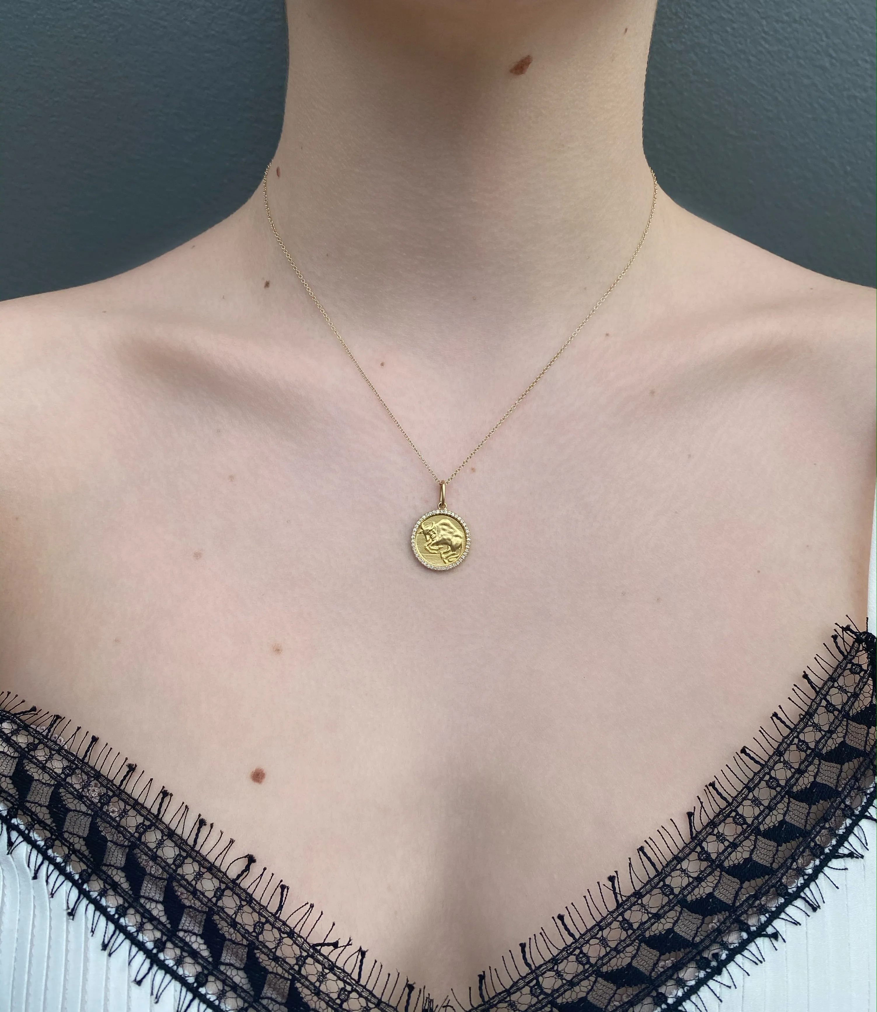 Cancer Zodiac Pendant June 22 - July 22