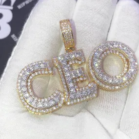 CEO Iced Out Hip Hop Bling Bling Pendant