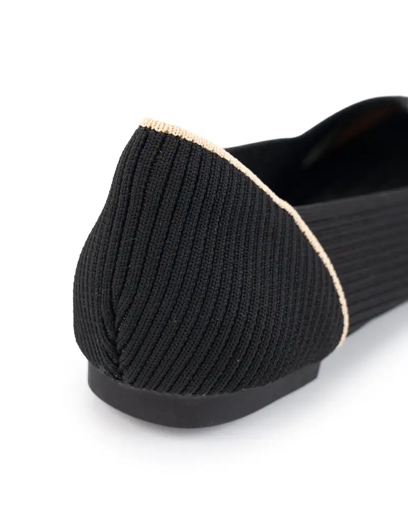 Comfortable Slip-on Washable Knit Flat Shoes