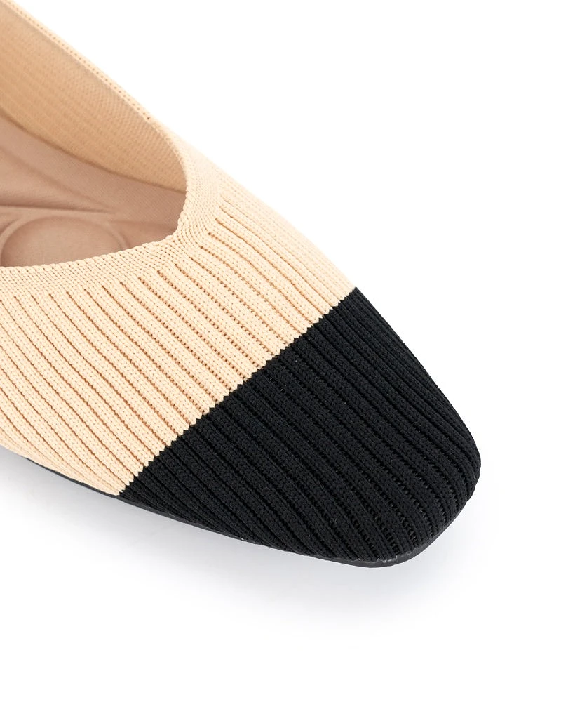 Comfortable Slip-on Washable Knit Flat Shoes