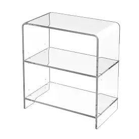 Crystal Clear Acrylic Bookcase