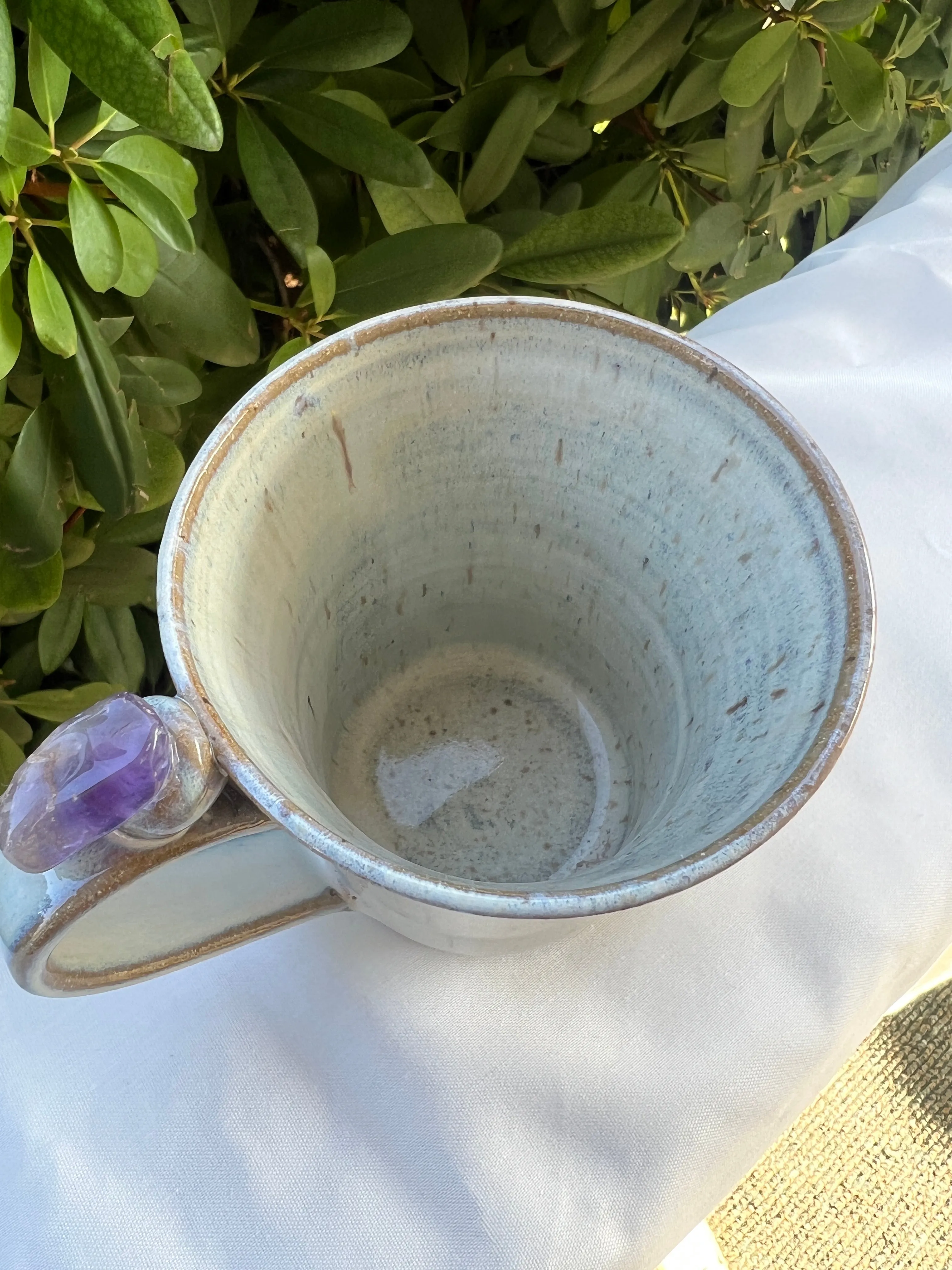 Crystal Pottery Mug