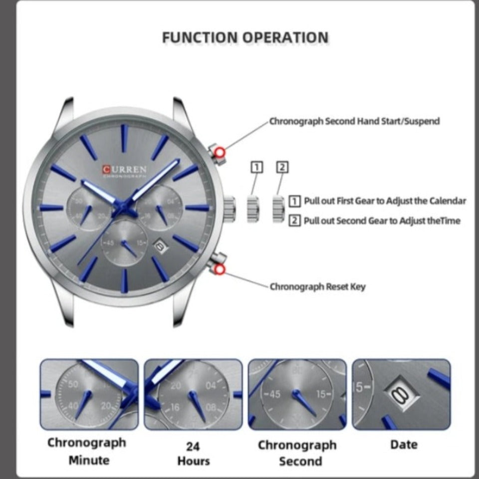 Curren Men Timepiece