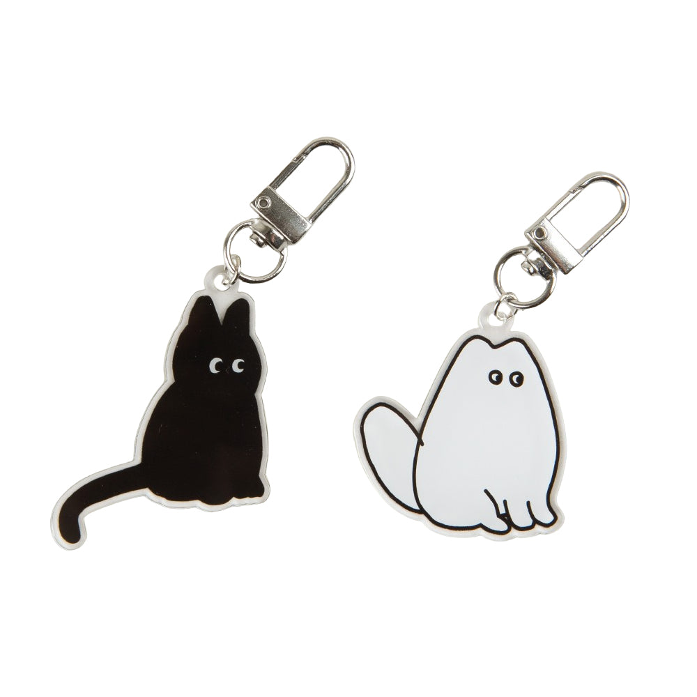 Cute Character Acrylic Keyring Accessory for Airpod Buzz Pouch Bags