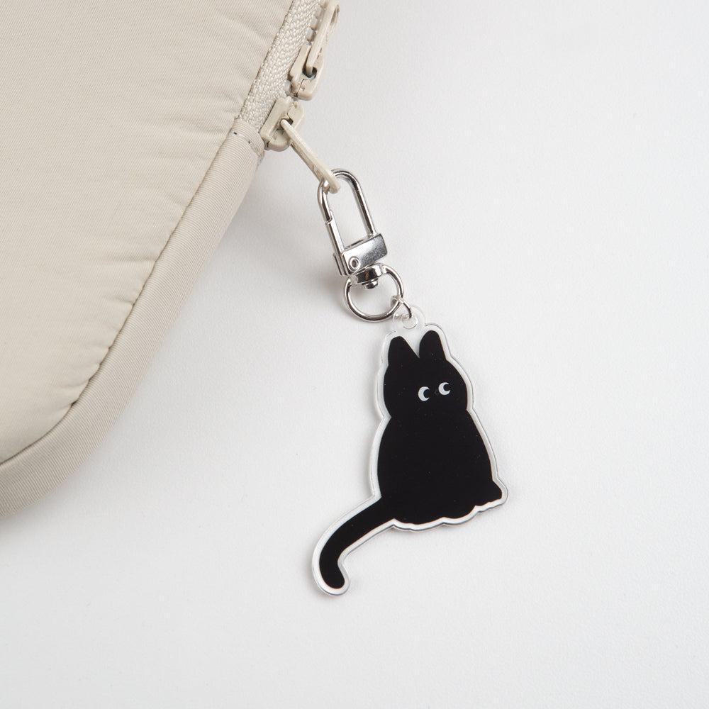 Cute Character Acrylic Keyring Accessory for Airpod Buzz Pouch Bags