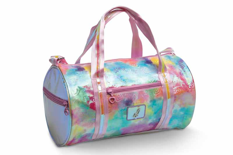 Danshuz Pastel Clouds and Hearts Duffel - B20510