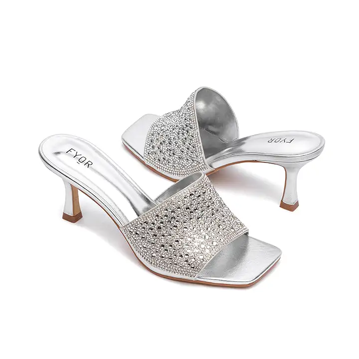 Embellished Square Toe Sandal HL 103