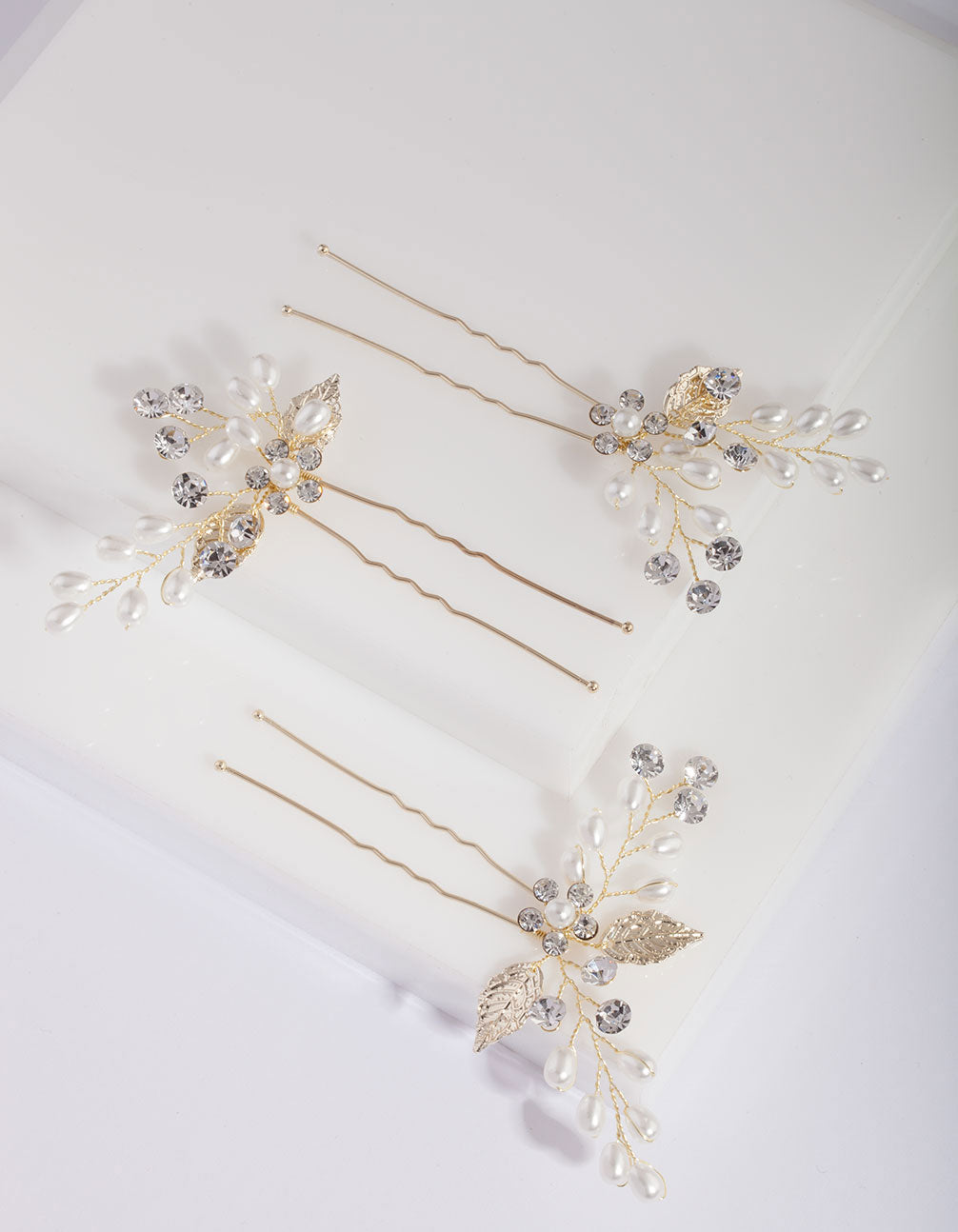 Gold Garden Pearl Pins