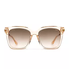 H.E.R - Bella Ginger Crystal + Light Brown Gradient Sunglasses