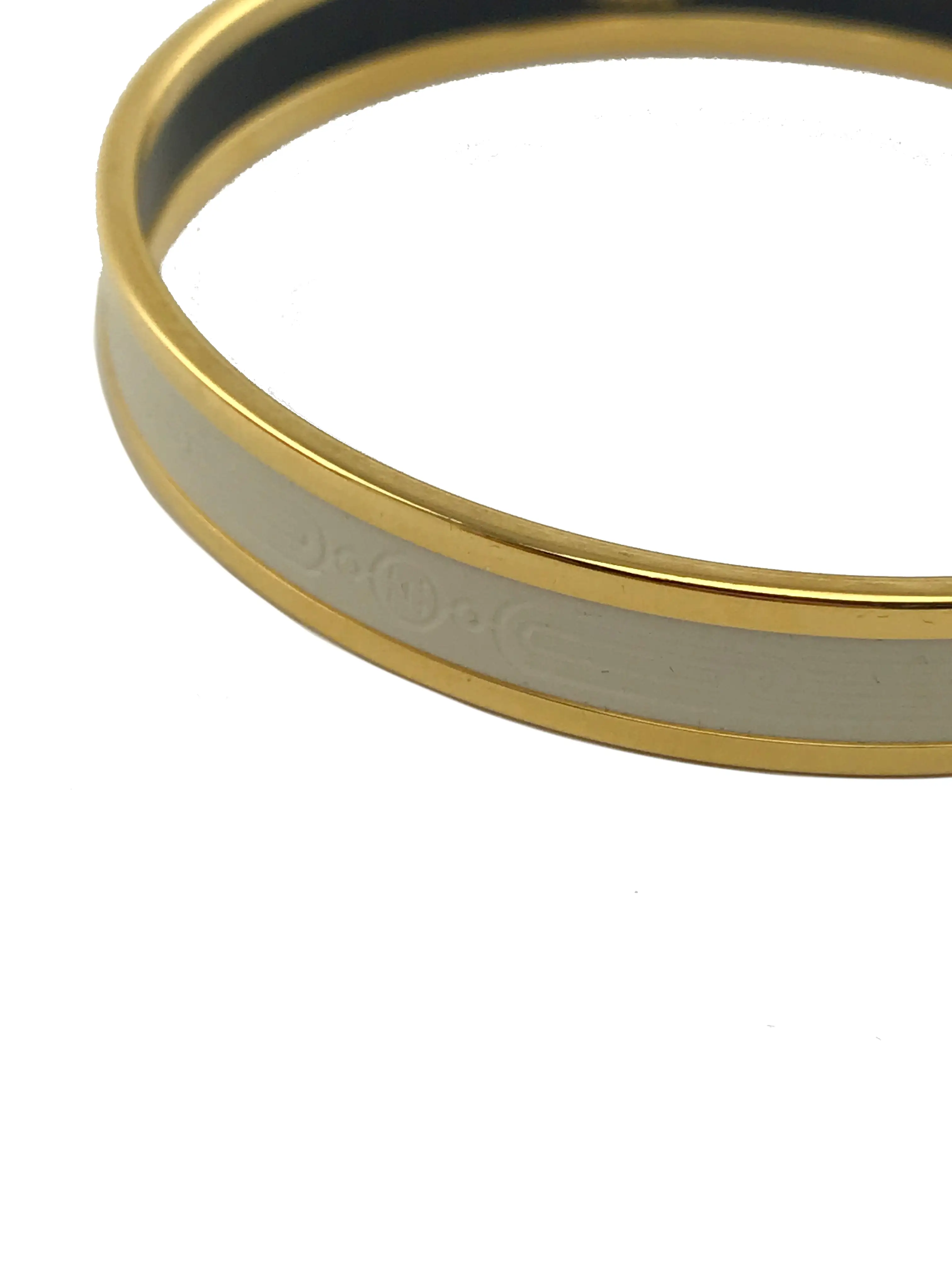 Hermes Sellier Bangle Bracelet 65