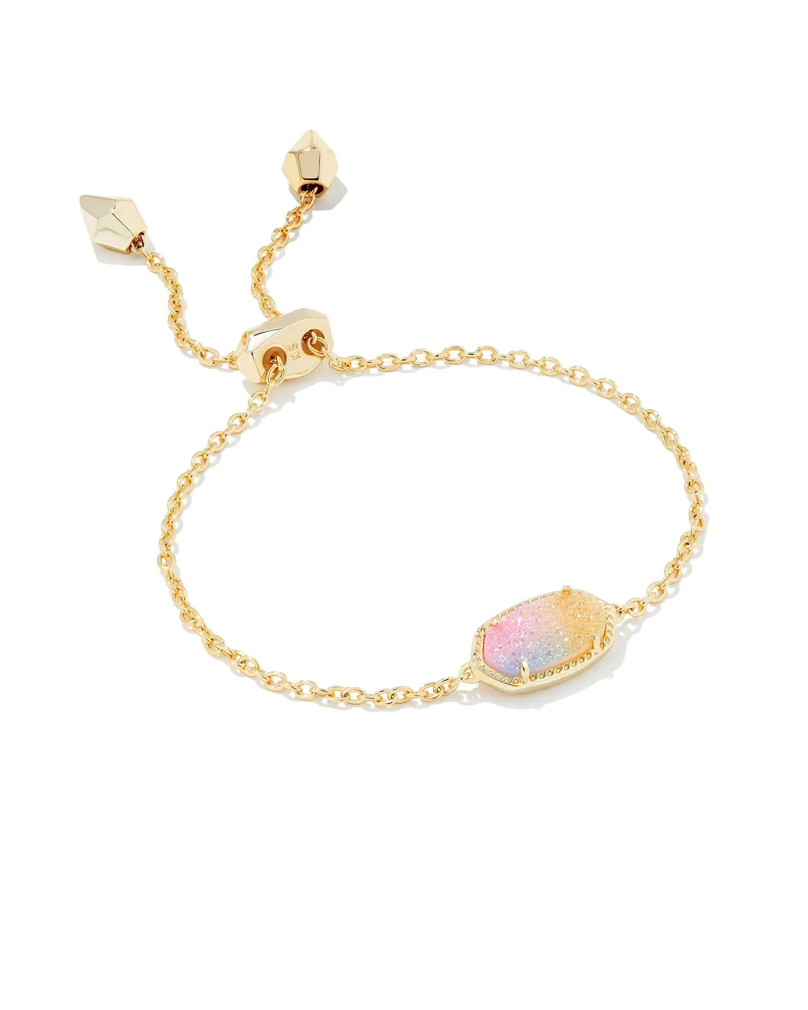 Kendra Scott Elaina Pink Watercolor Illusion Bracelet