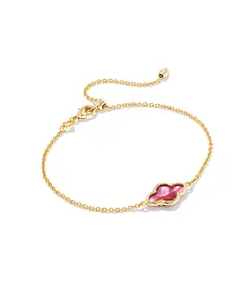 Kendra Scott Framed Abbie Gold Delicate Chain Bracelet