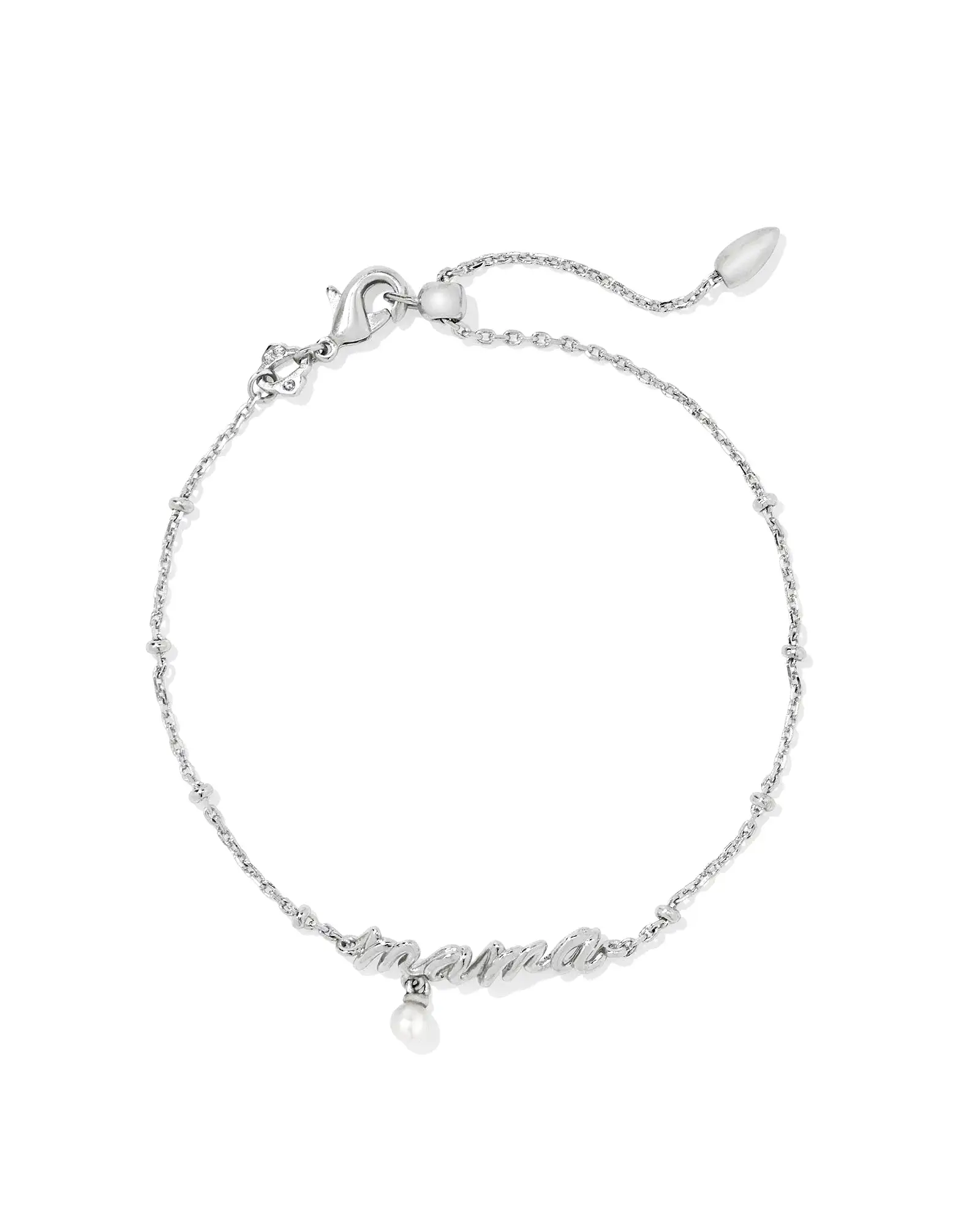 Kendra Scott Mama Script Delicate Chain Bracelet