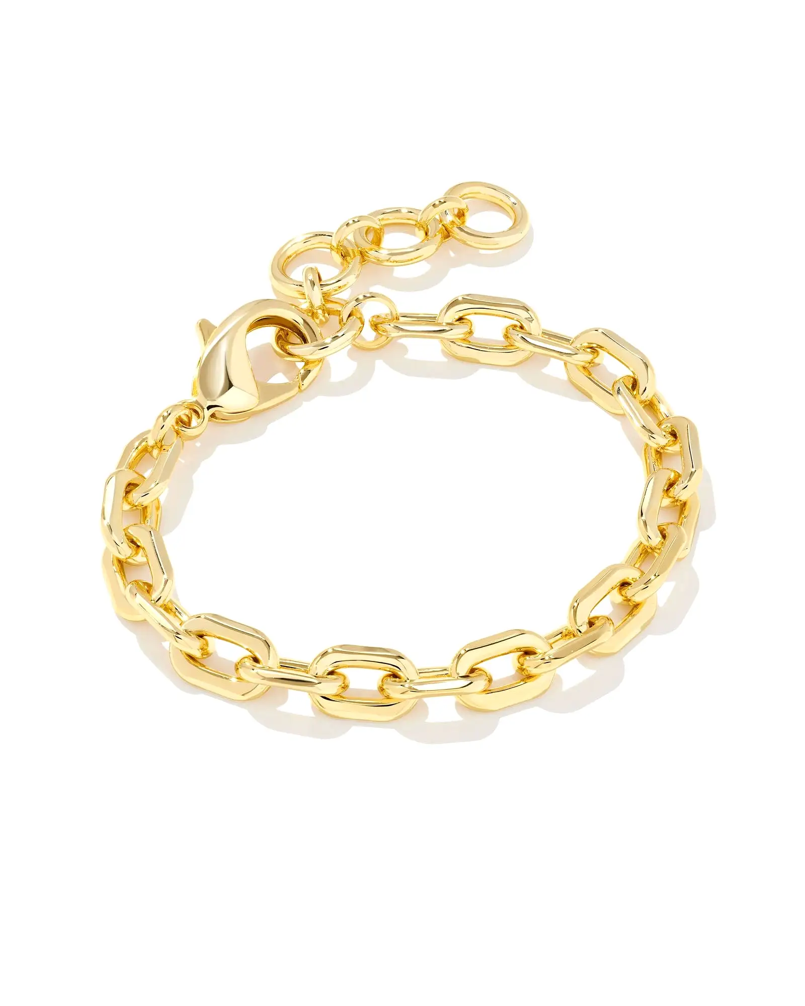 Korinne Chain Bracelet Gold Metal