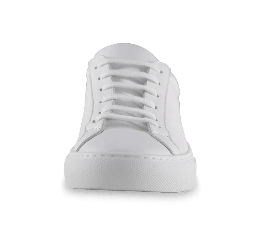 Leather White Sneakers