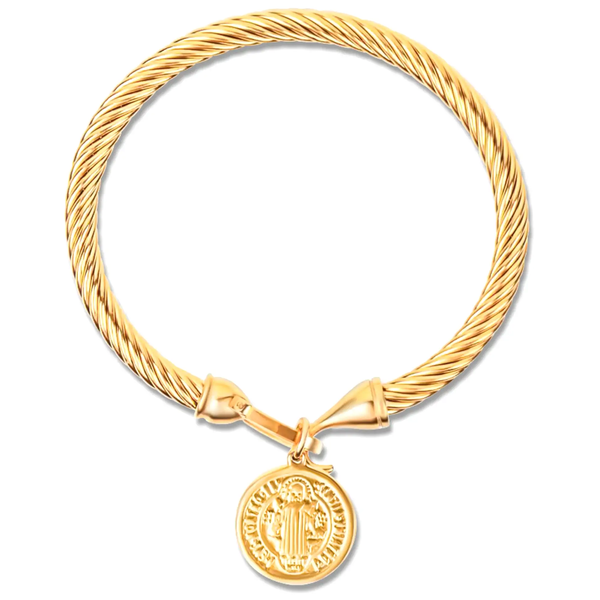 Maya Gold Coin Bracelet