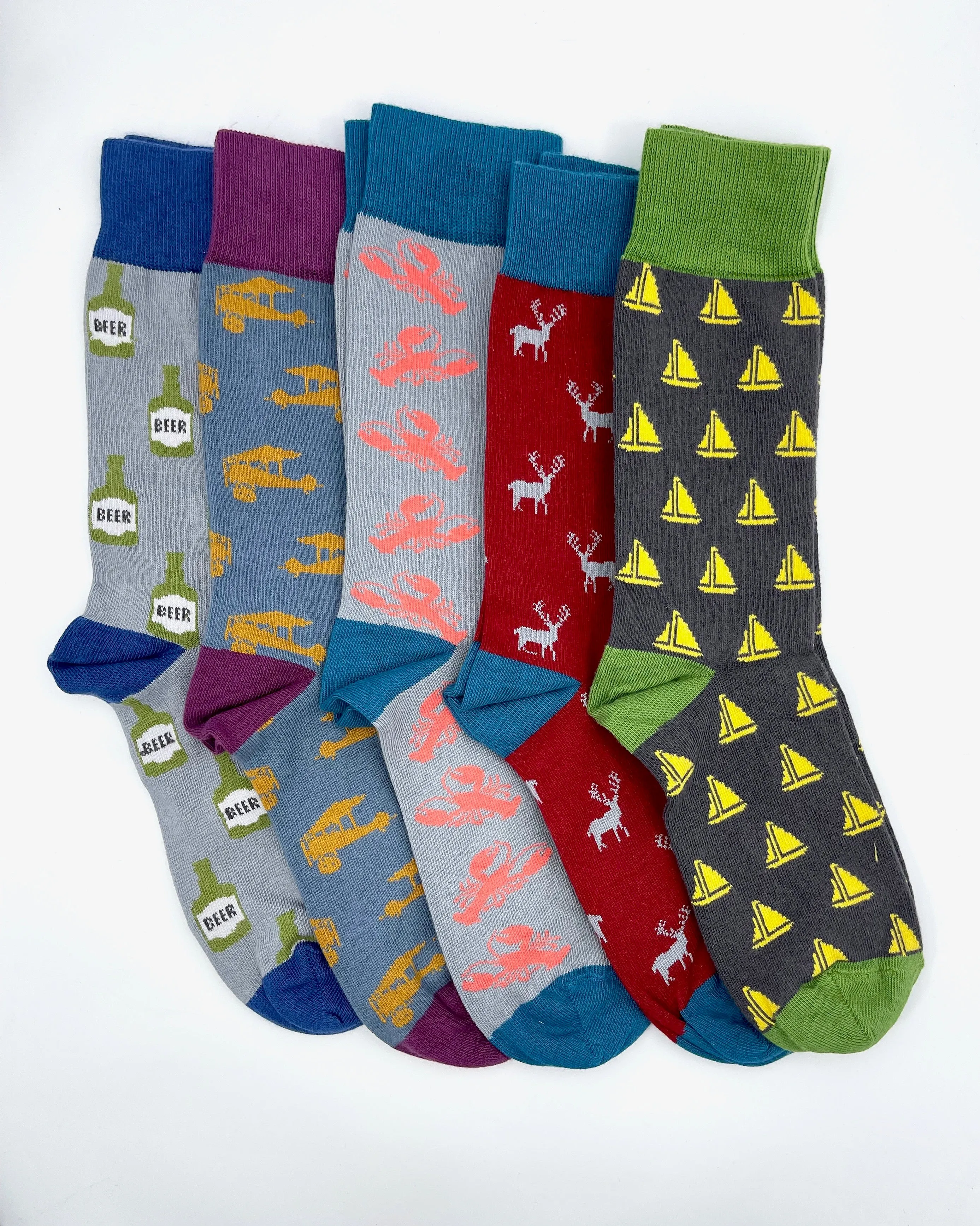 Mens Organic Cotton Crew Socks