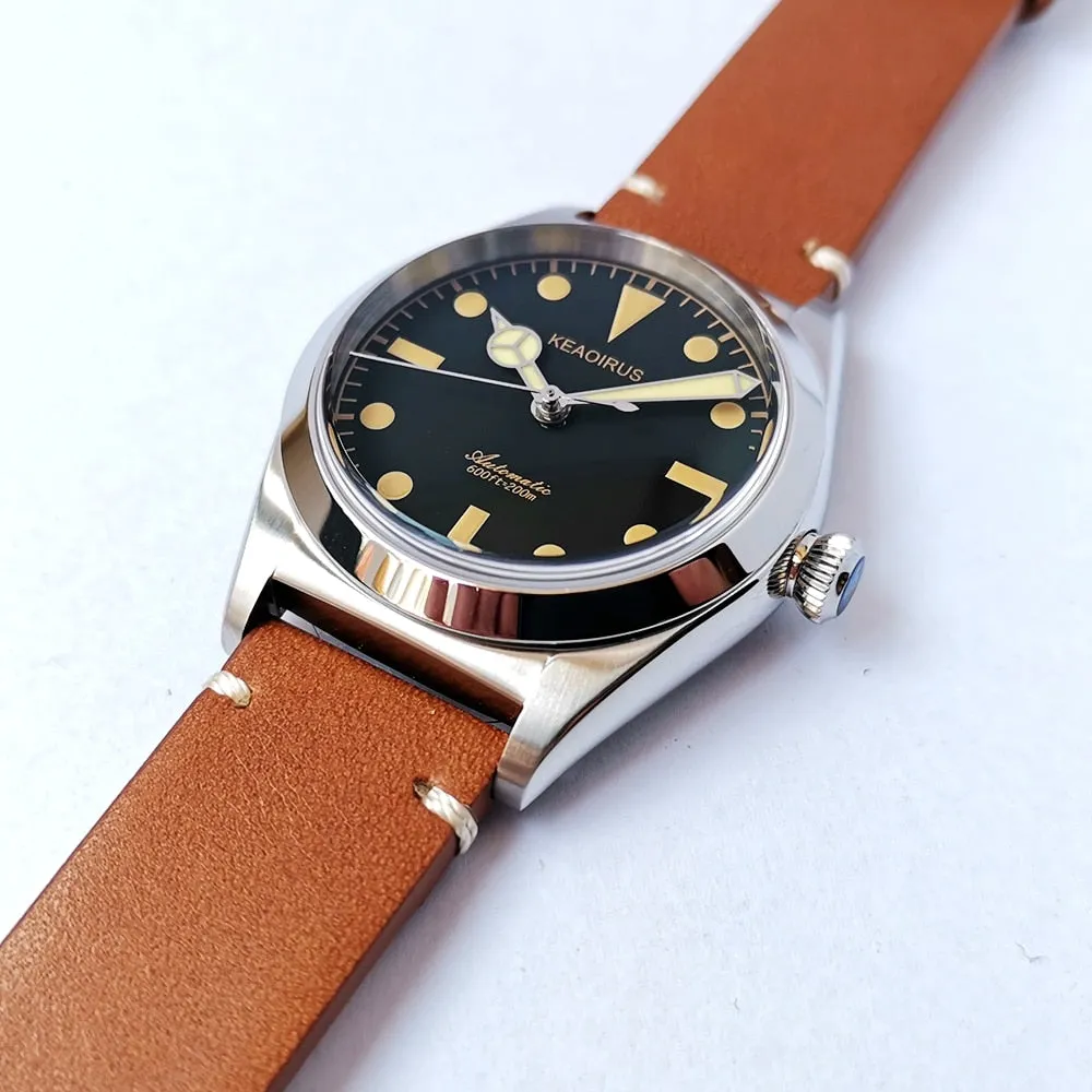 Men's Vintage Automatic Mechanical Bubbleback Sports Watches