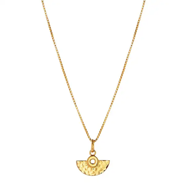 Najo Gold Fan Necklace