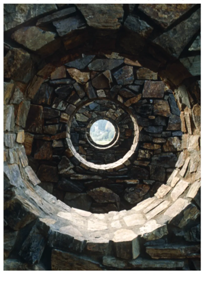 Nancy Holt - Stone Enclosure: Rock Rings