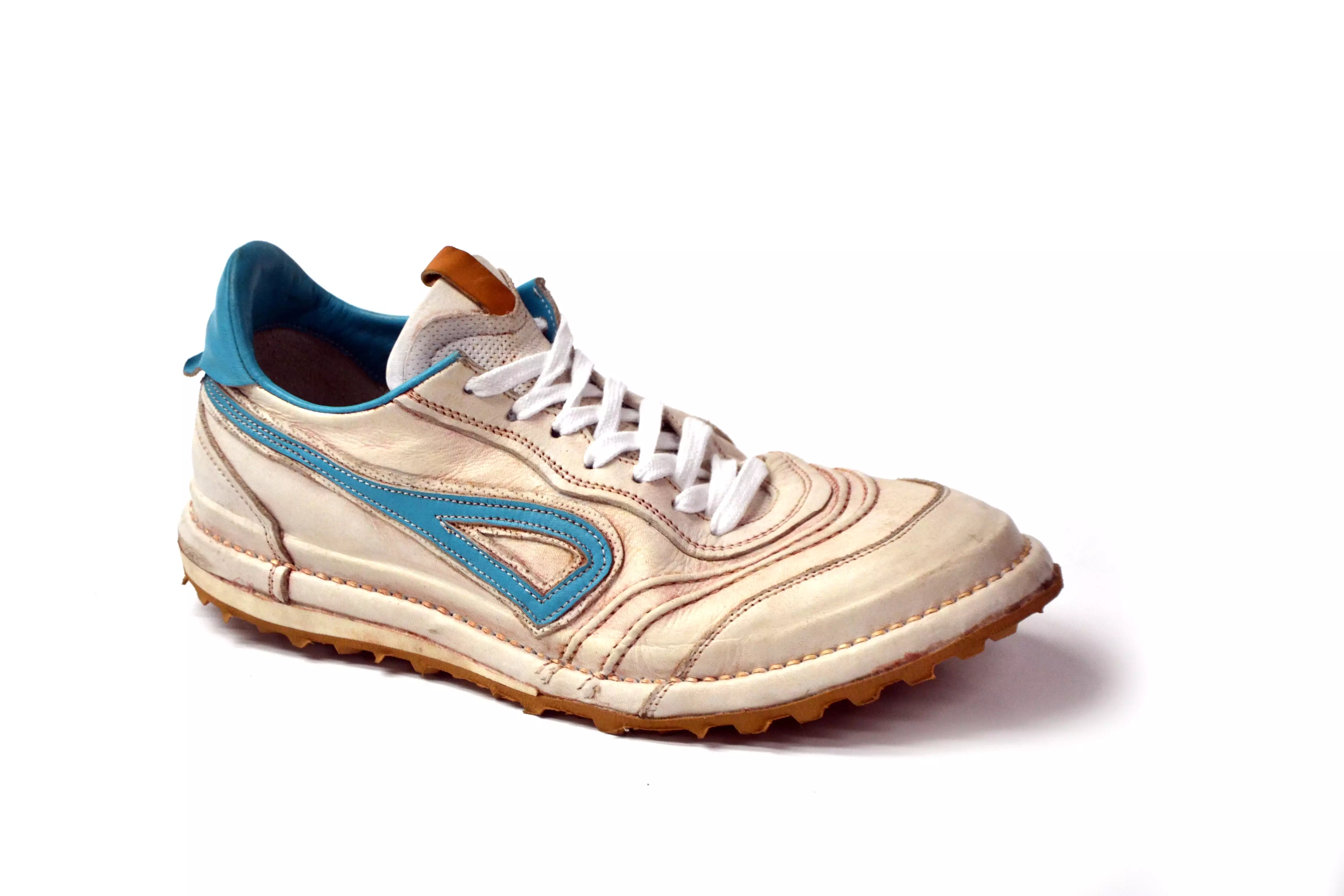 PAMPLONA Turquoise-White Sneakers