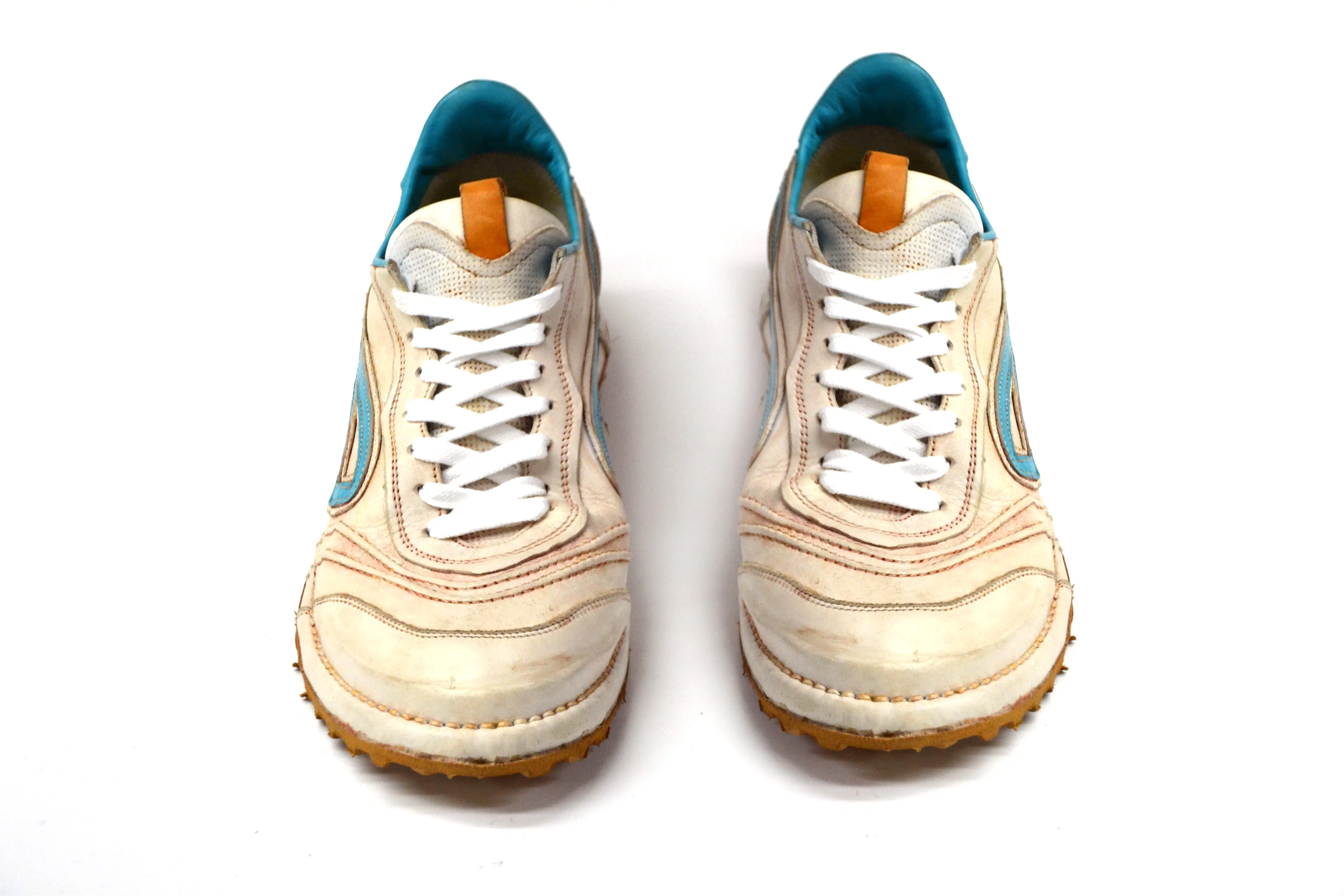 PAMPLONA Turquoise-White Sneakers