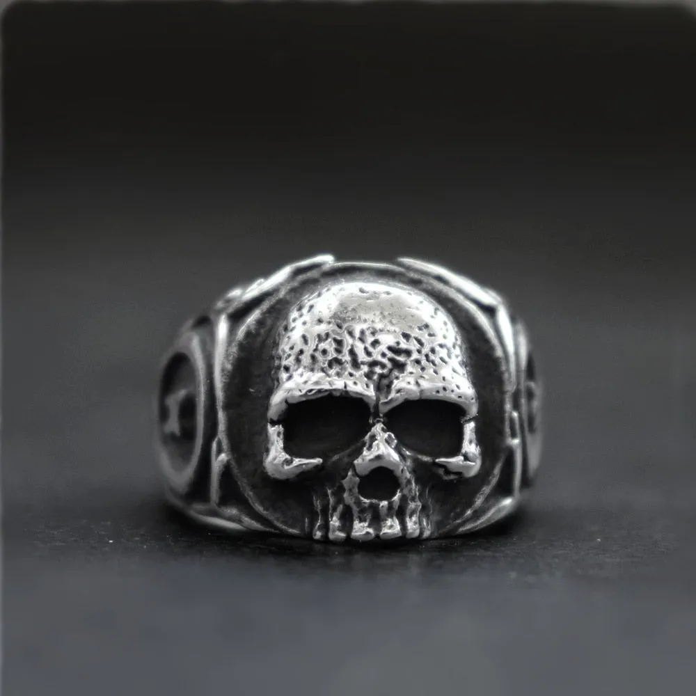 Punk Rock Gothic Biker Skull Rings