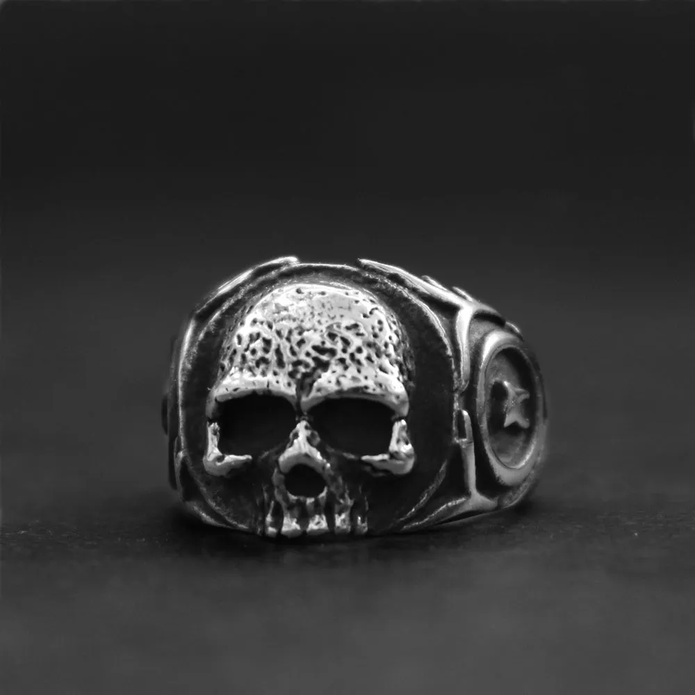 Punk Rock Gothic Biker Skull Rings