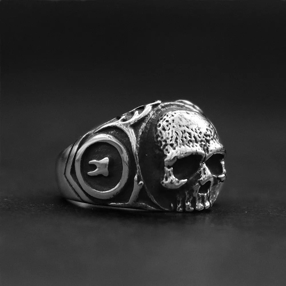 Punk Rock Gothic Biker Skull Rings