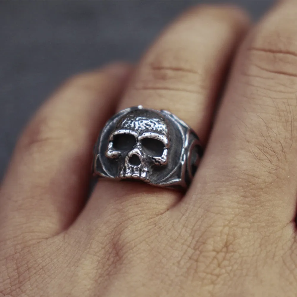 Punk Rock Gothic Biker Skull Rings