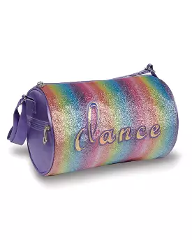 Rainbow Glitter Dance Duffel