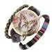 Relojes Mujer Women Dress Bracelet Watch Quarzt Clock Butterfly Weave Wound Wrap Wrist Watches Gift