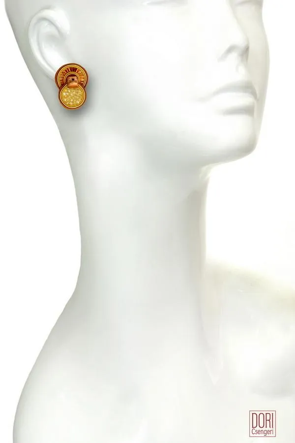 Samba Clip On Earrings