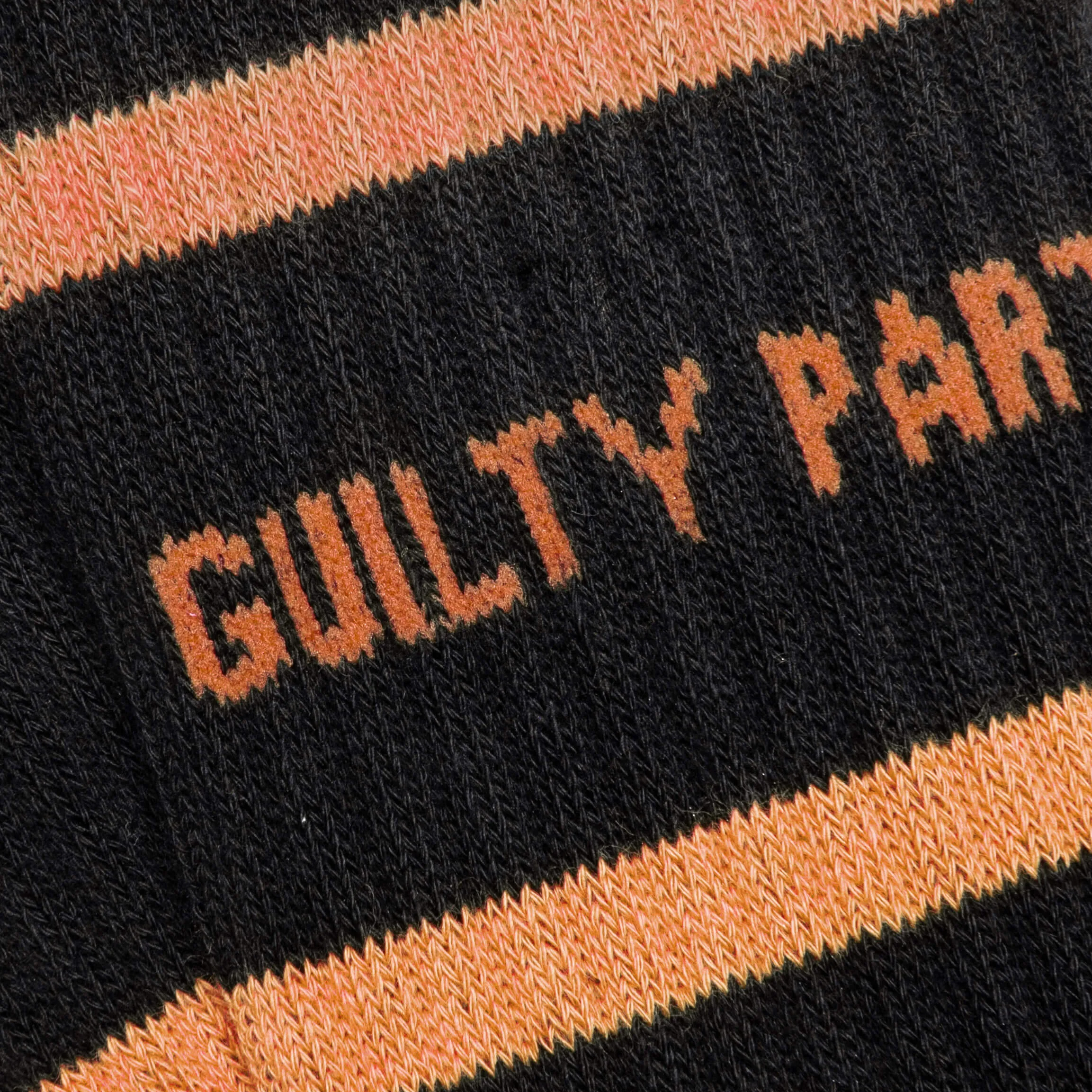 Skater Socks Type-2 - Black/Orange