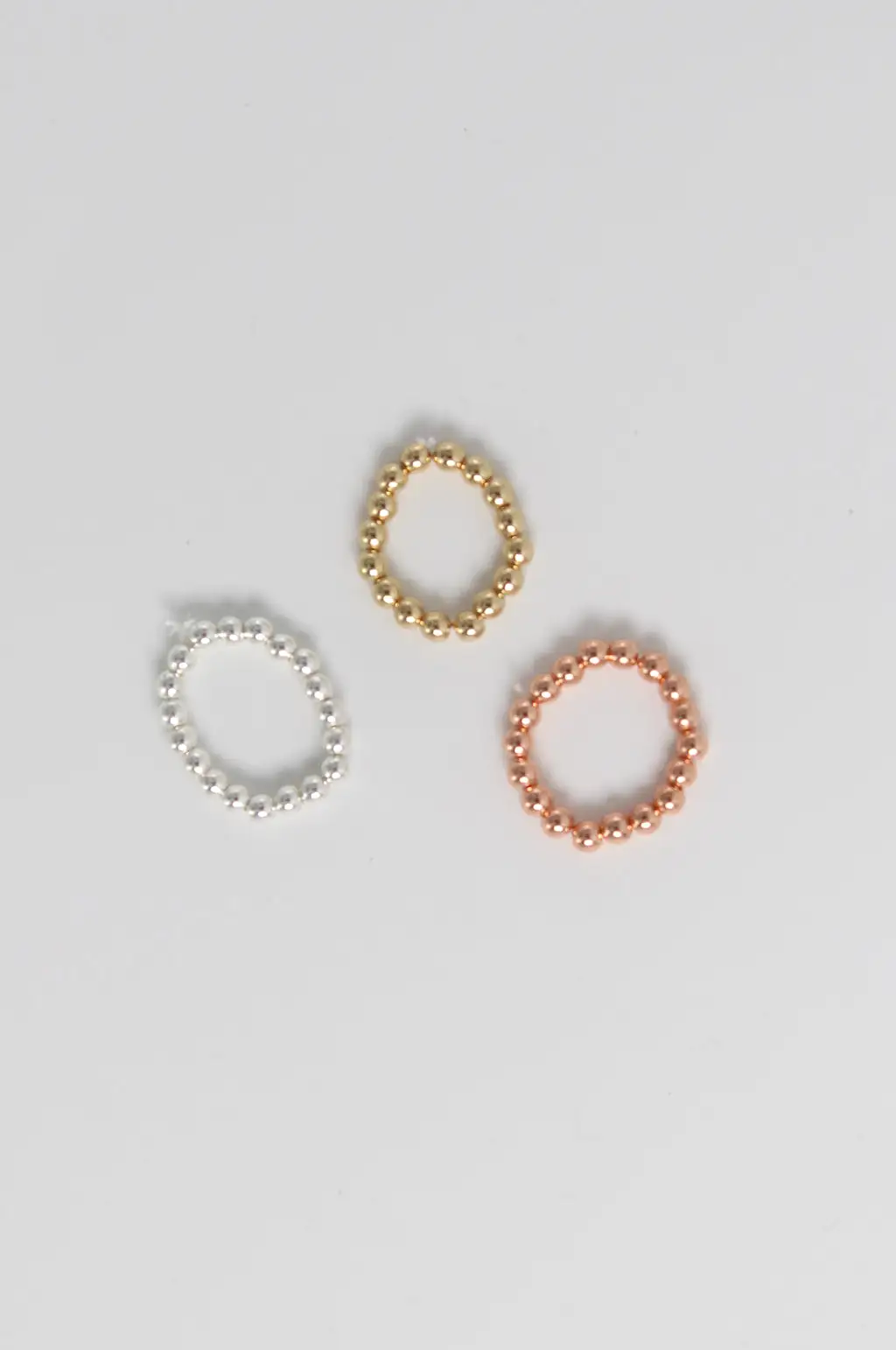 Stackable Stretch Rings by Annie Claire Designs