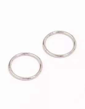 Surgical Steel Sleeper Earrings 12mm