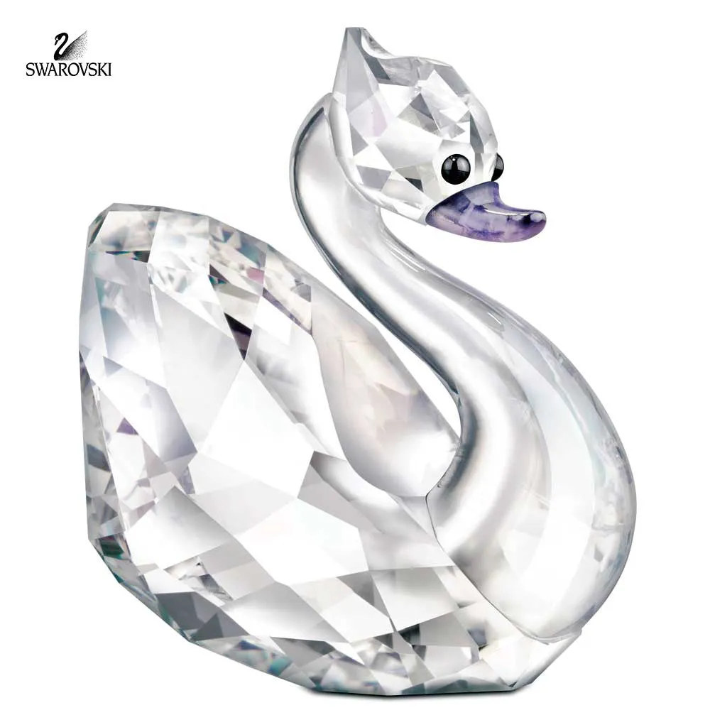 Swarovski Crystal LovLots Figurine Swan BROADWAY AUDREY #1128901